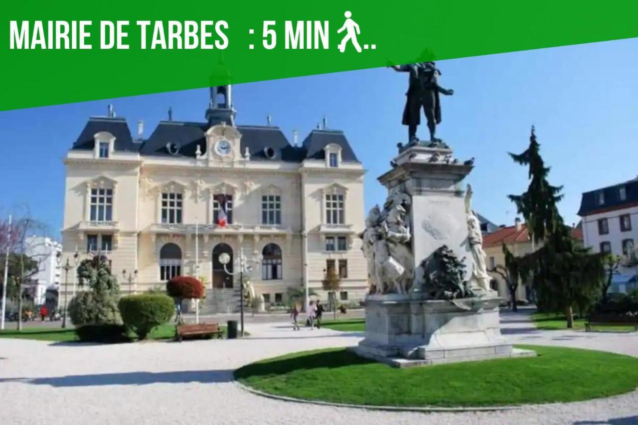 Apartamento Cap Sud - 53M2- Vue Pyrenees- Hypercentre-Wifi Fibre -Nouvelle Literie Tarbes Exterior foto