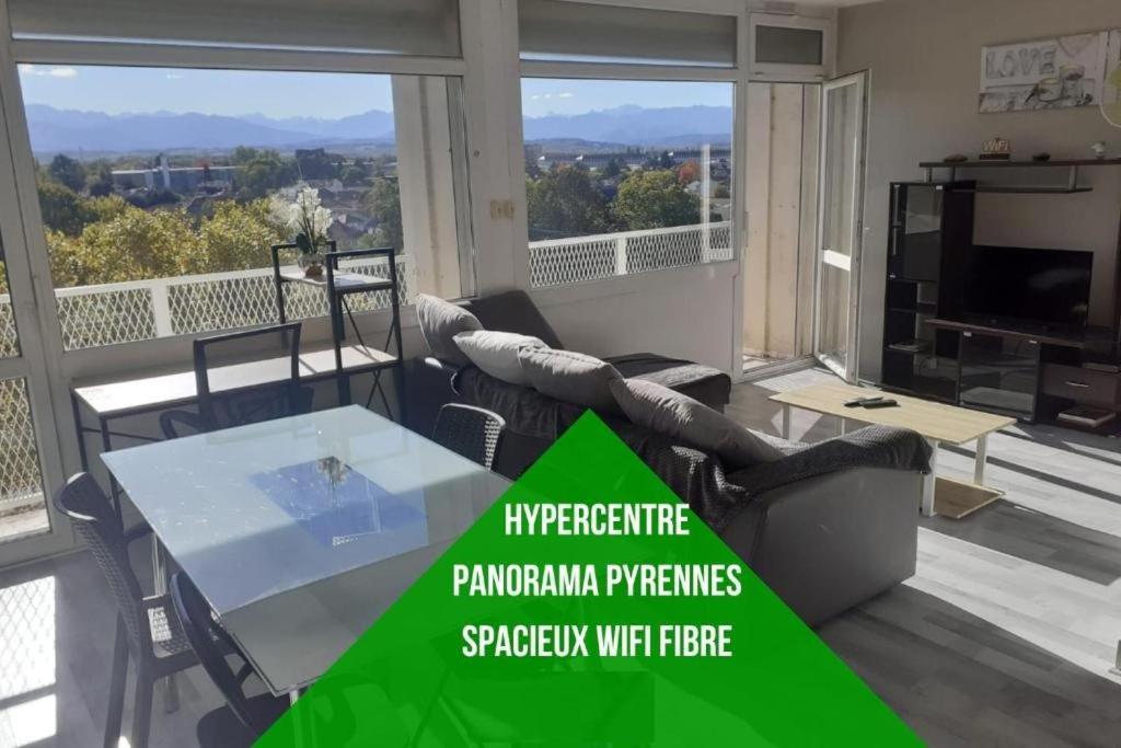 Apartamento Cap Sud - 53M2- Vue Pyrenees- Hypercentre-Wifi Fibre -Nouvelle Literie Tarbes Exterior foto